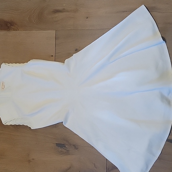 Rebecca Taylor White Textured Dress Size 0 - Picture 4 of 11